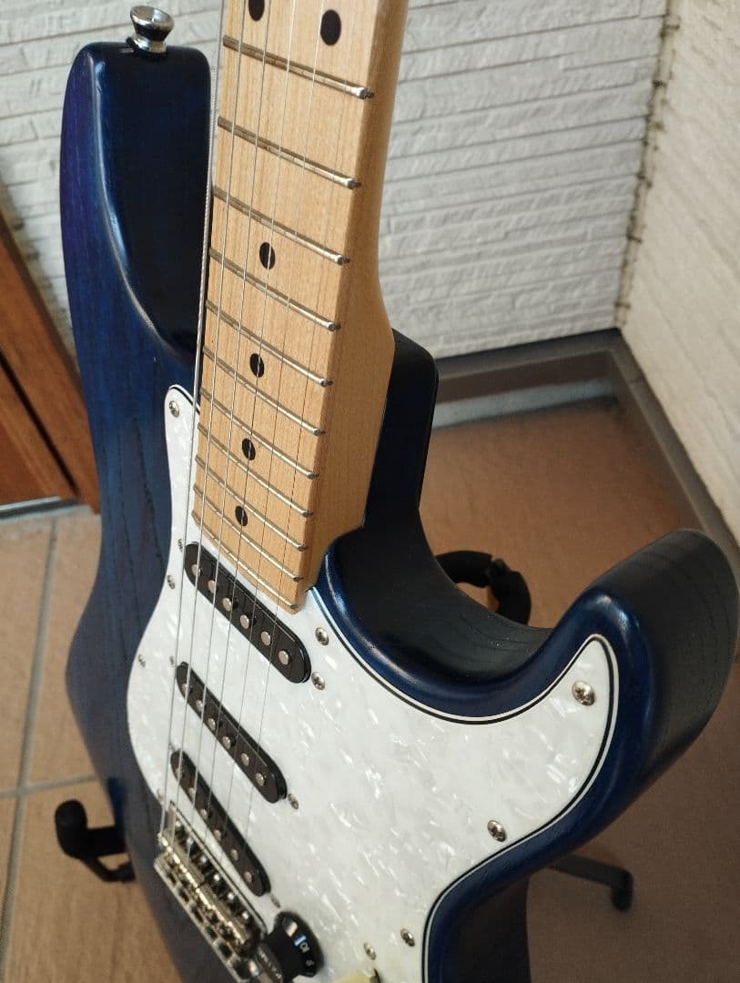 Bacchus ストラト グローバルシリーズ ash 濃紺 アッシュ