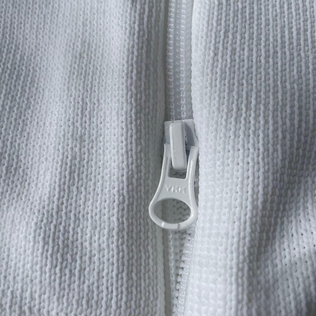 美品　パーリーゲイツ　ジップアップ　ニット　ブルゾン　ワッペン　ロゴ　ゴルフ　5