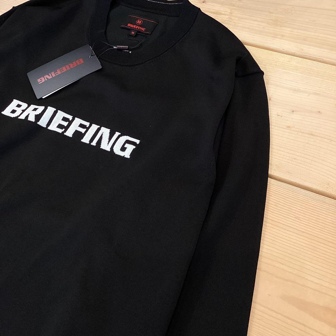 新品　BRIEFING MEN’S WR CREWNECK KNIT M