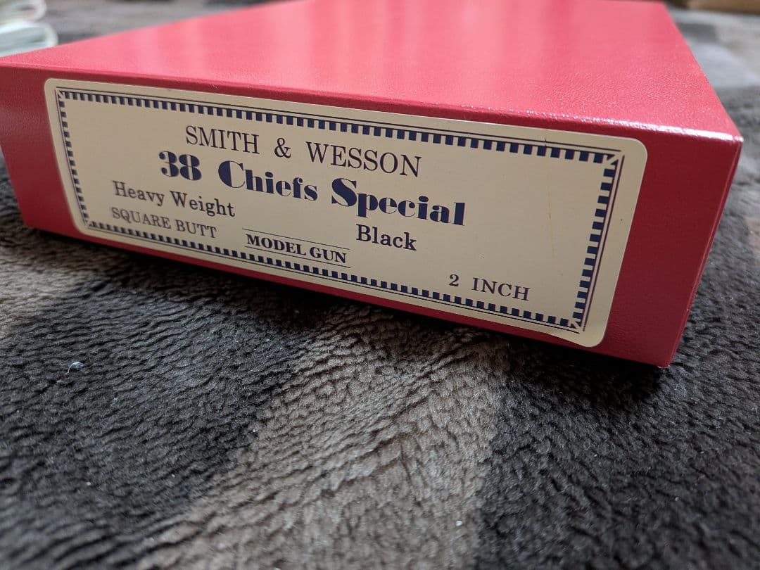 タナカS&W .38 チーフスペシャル 2インチ ヘビーウェイト