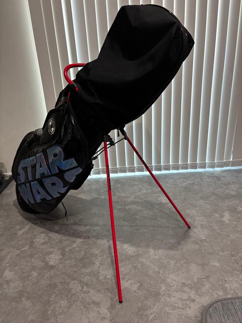 STAR WARS キャディバッグ 黒　スターウォーズ