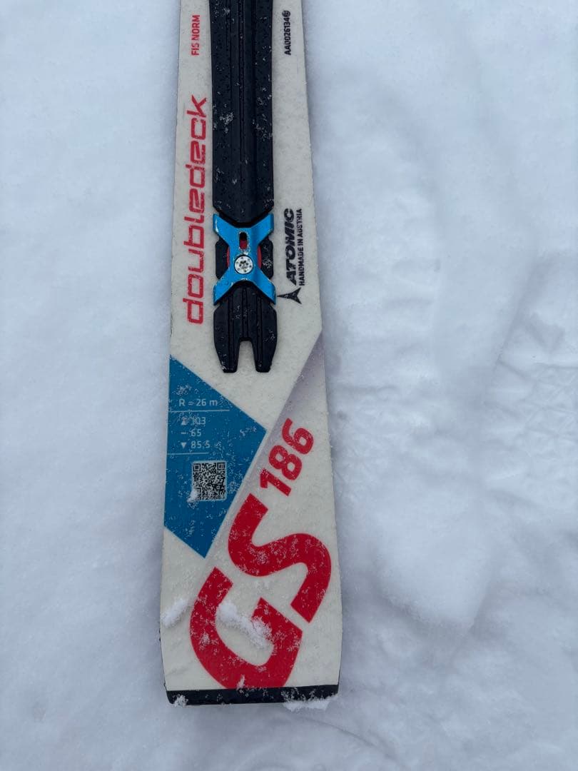 186cm アトミック レッドスター ATOMIC REDSTER GS