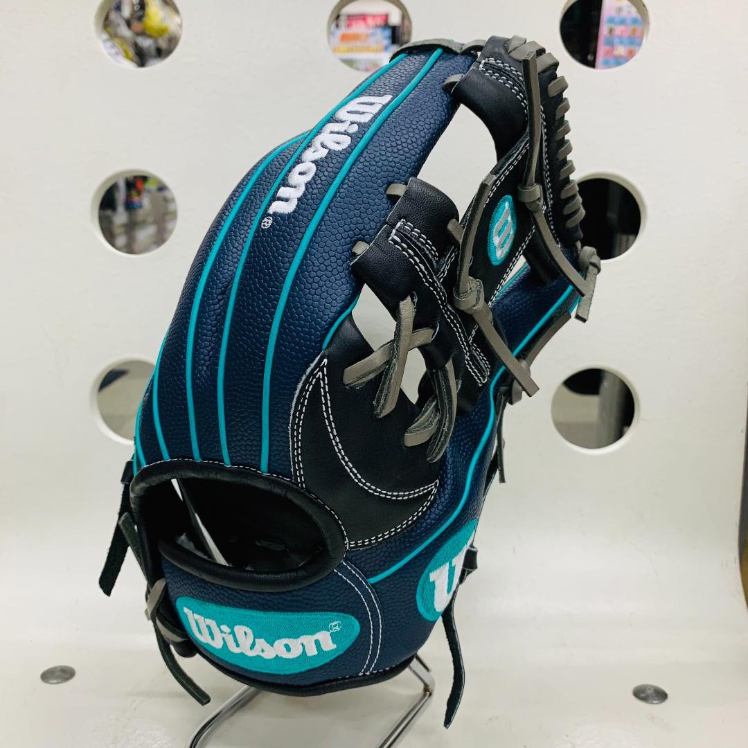 ウイルソン　WBW103866　軟式用　ソフト用　内野手用　87型　型付け済み