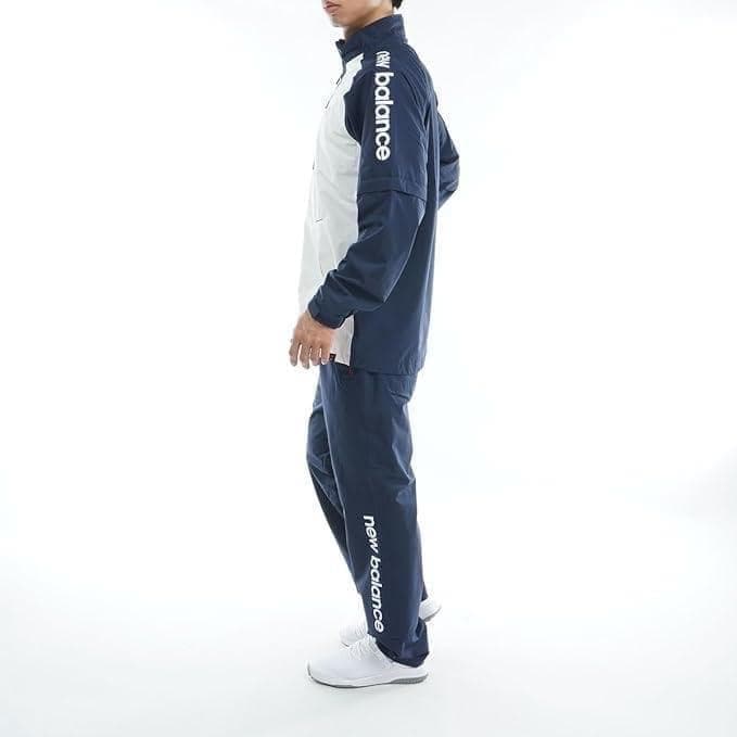 K新品 5 ニューバランス ゴルフ メンズレインウェア セットアップ 上下