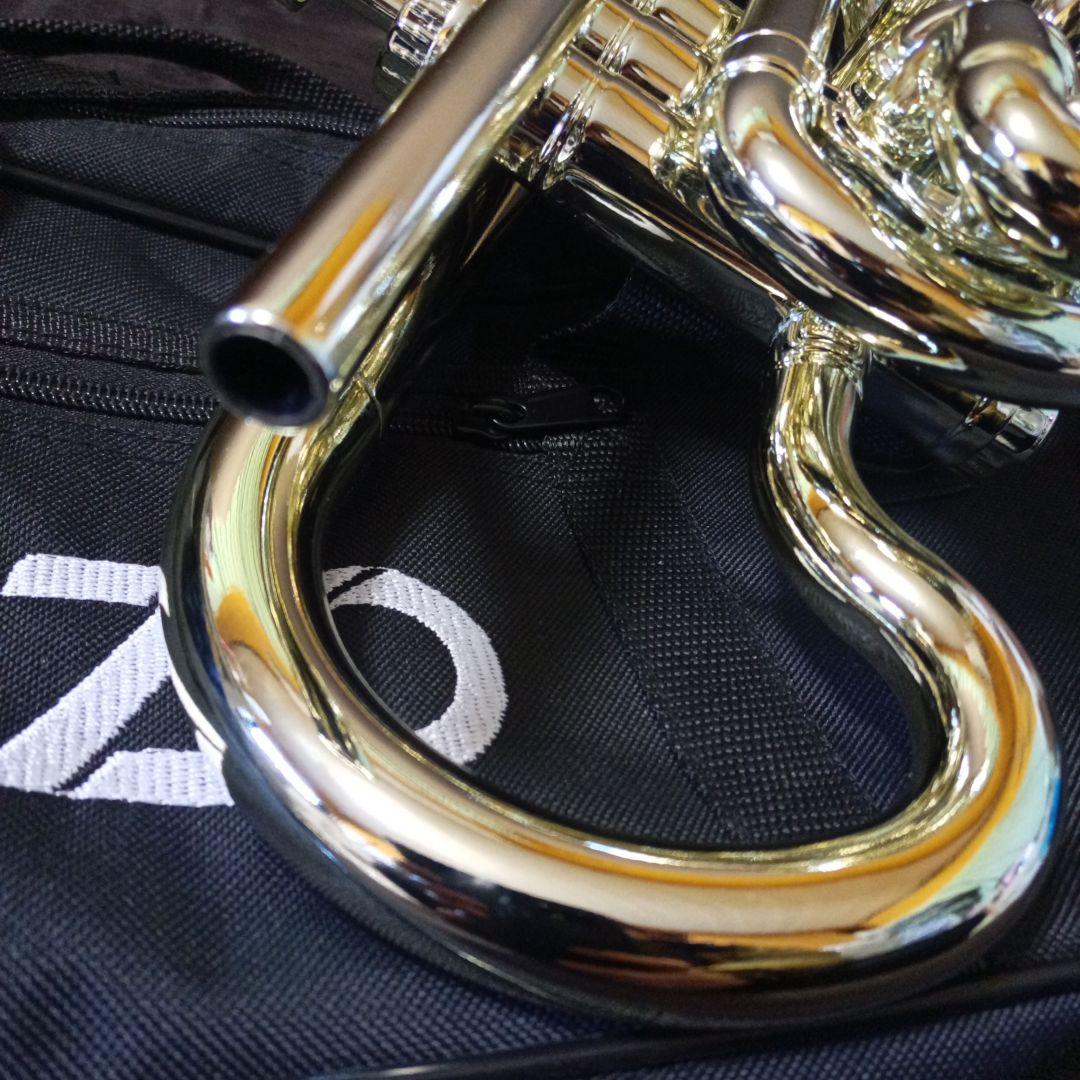 ZO プラスチックコルネット シャンパンゴールド プラクティスミュートセット