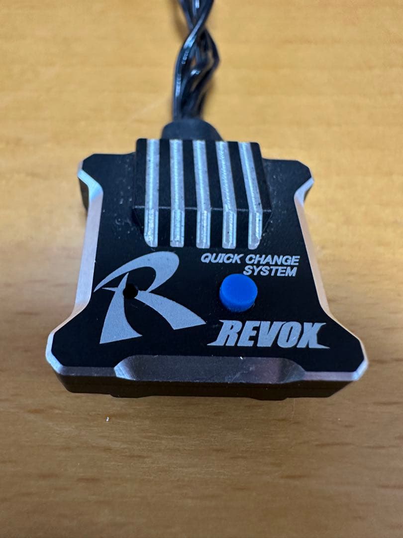 Reve D RWDドリフトカー用ステアリングジャイロ REVOX青ボタン中古品