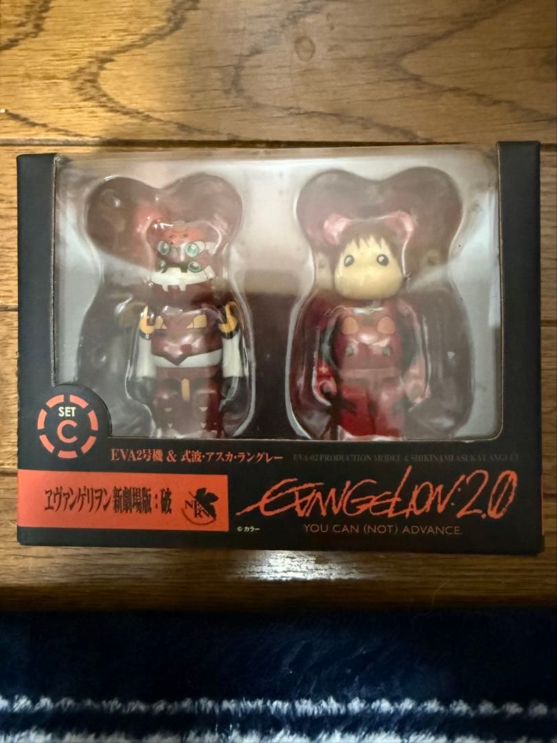BE@RBRICK エヴァンゲリオンアスカ新劇場版破と仮面ライダーオーズセット