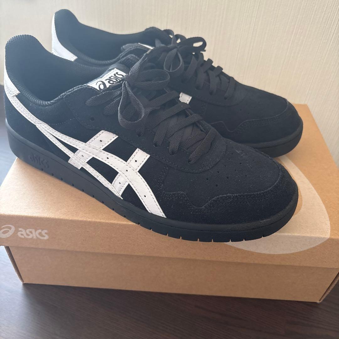 スケートボード asics japan pro 27.5 black/white
