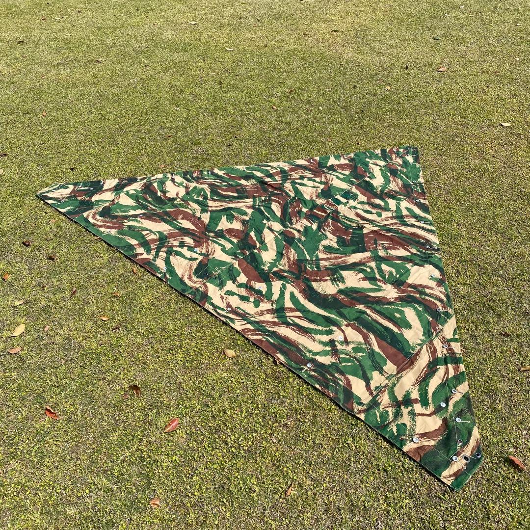 Y*4様 【入手困難】フランス軍幕　M51　リザードカモ　ツェルトバーン　4枚セ