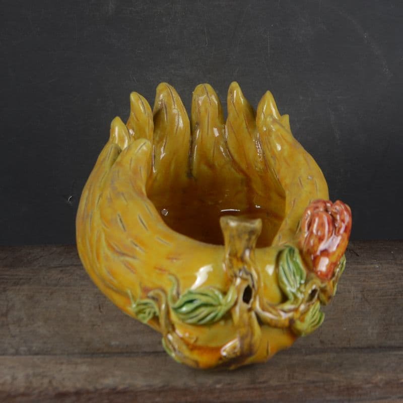 景徳鎮 陶磁器 仏の手 ペン洗い 書道具 文房具 工芸品 美術品 置物