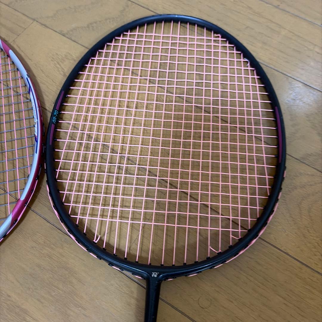 YONEX バドミントンラケット Carbonexなど　3本　セット　ヨネックス