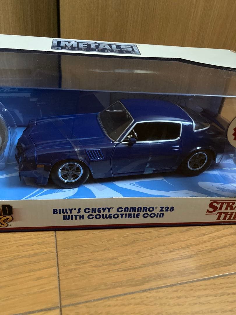 JADA 1/24 ストレンジャーシングスカマロ Z28 ビリー車 ダイキャスト