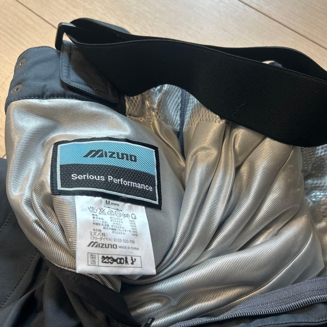 Mizuno スキーウェアセット Mサイズ ベージュ/ブラック