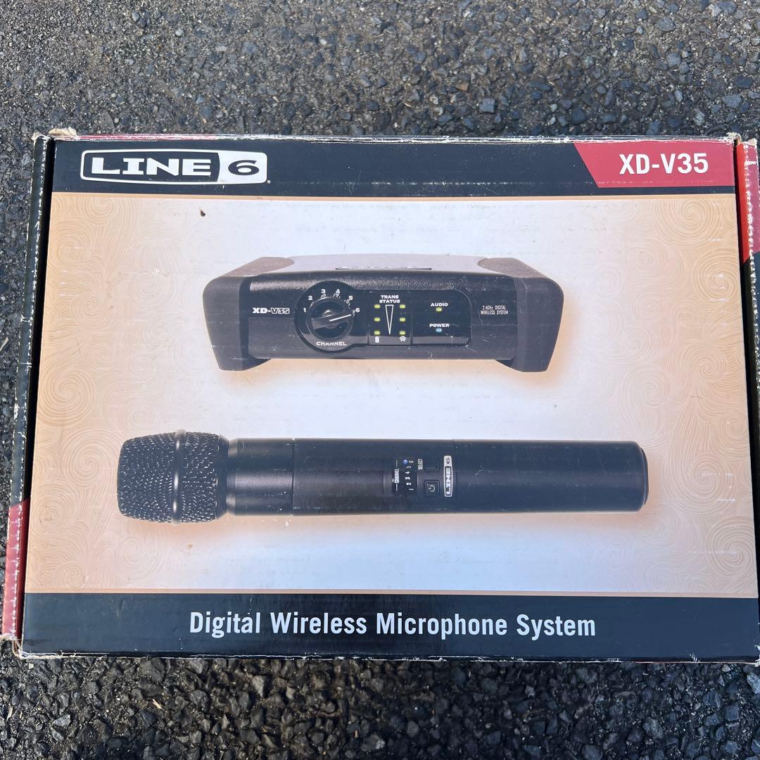 LINE 6 XD-V35 デジタルワイヤレスマイク　④