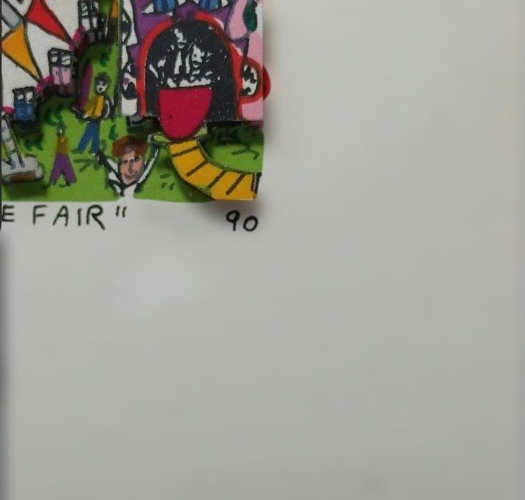 MEET ME AT THE FAIR 木版画