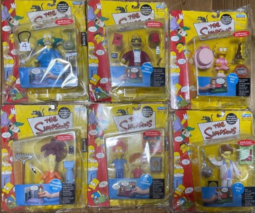 コンプシリーズ⑨The Simpsons フィギュアセット 6体