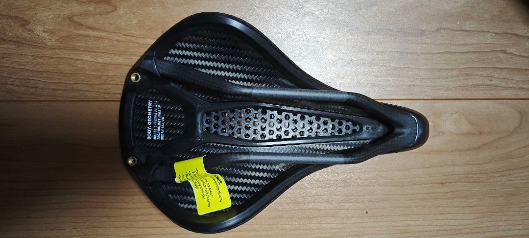 パーツ S-WORKS POWER WITH MIRROR SADDLE 143mm