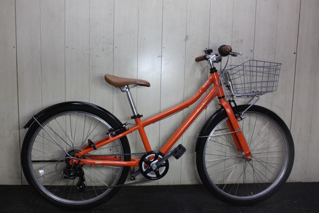 コーダーブルーム asson24 アルミ シマノ6速 24インチ オレンジ