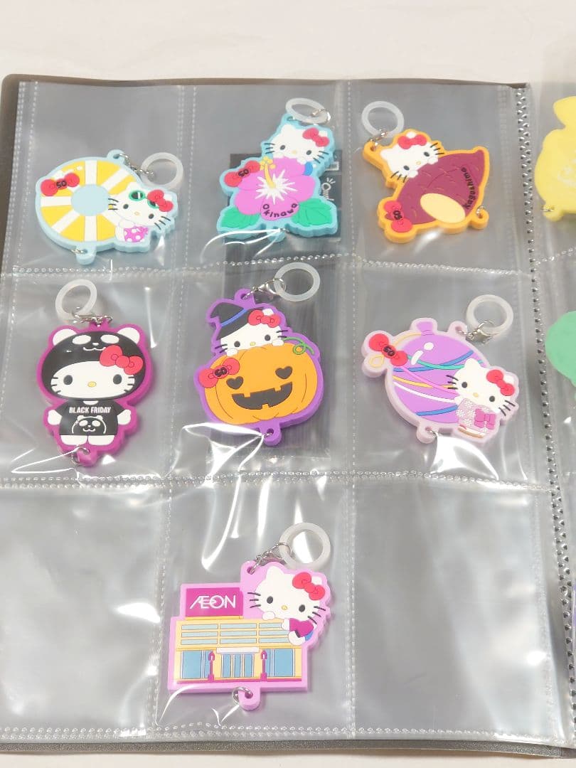 【全52個】ハローキティ　ジモトデザイン　ラバーマスコット　コンプリートセット