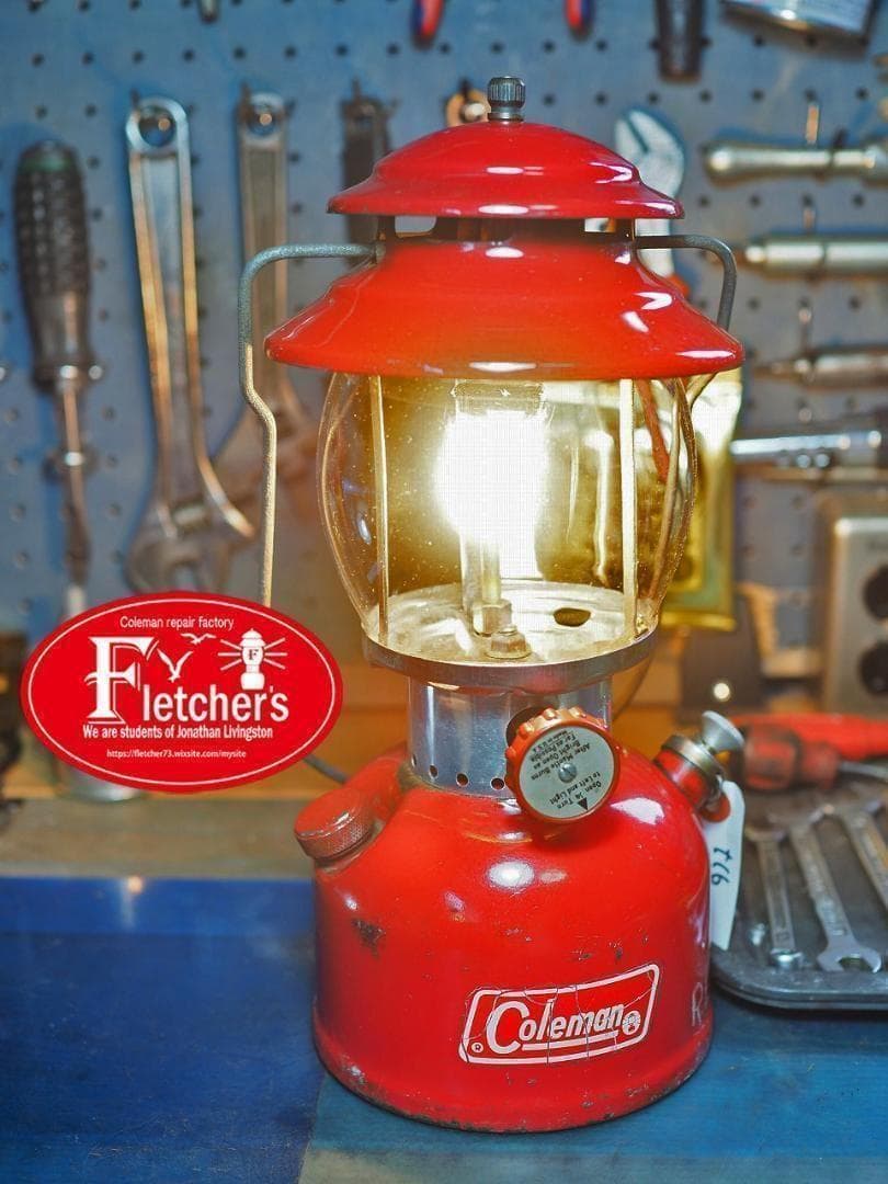 1972年7月 コールマン 200A ランタン (通称ホワイトボーダー) t16
