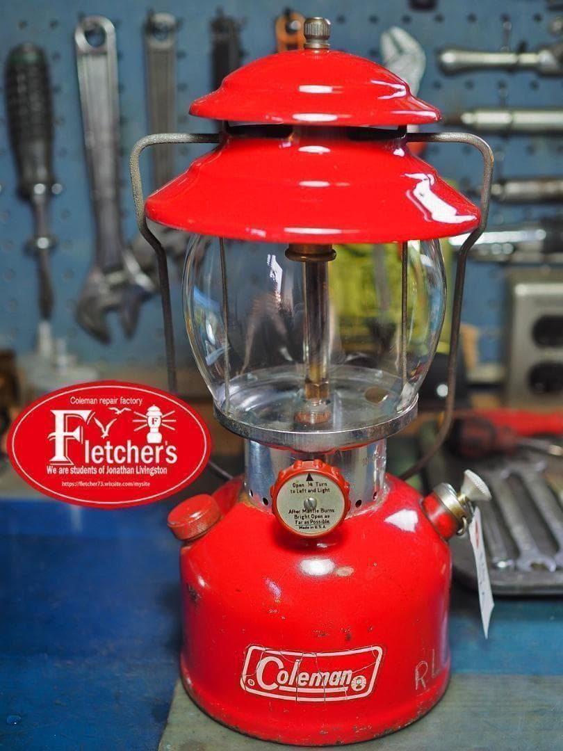 1972年7月 コールマン 200A ランタン (通称ホワイトボーダー) t16