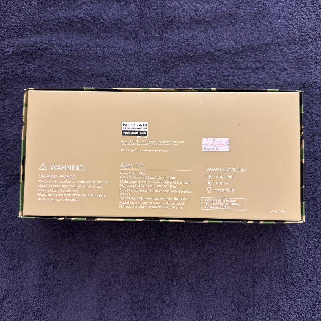 ミニカー MINIGT X BAPE X LBWK 1/64