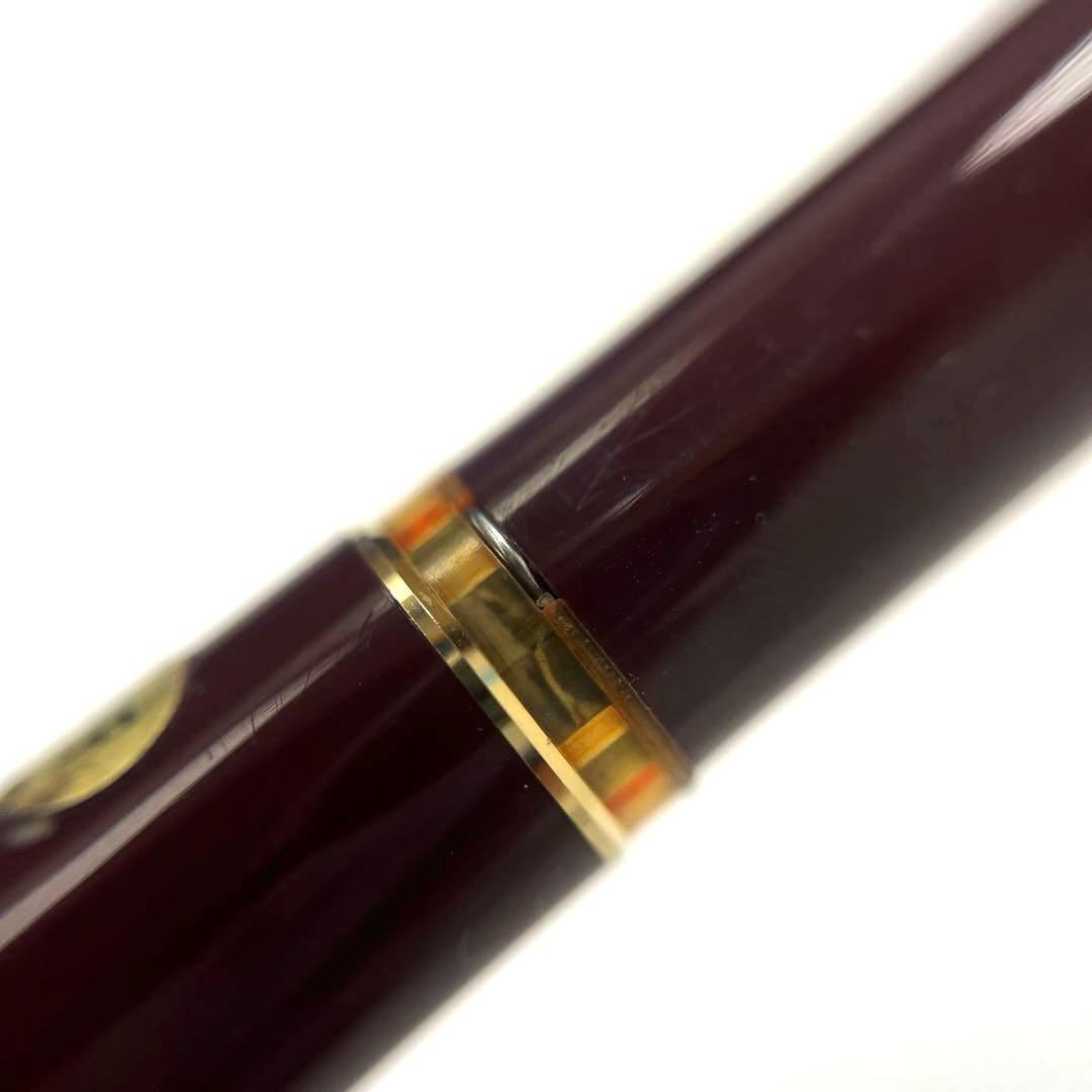【ペン先750】MONTBLANC 万年筆 モンブラン ボルドー×ゴールド
