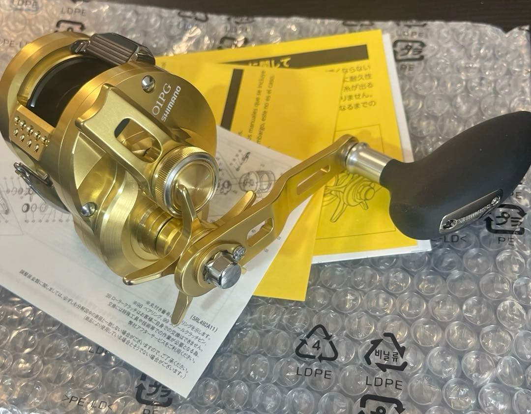 【新品未使用】シマノ 22 オシア コンクエスト 301PG 左ハンドル