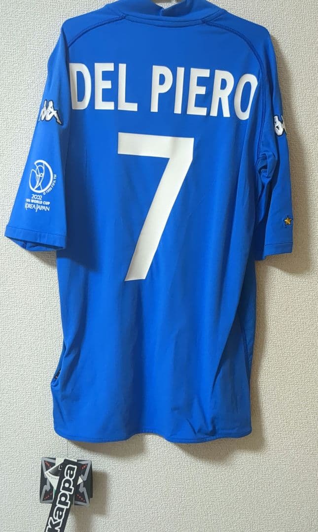 2002日韓W杯 イタリア代表 デルピエロ タグ付き
