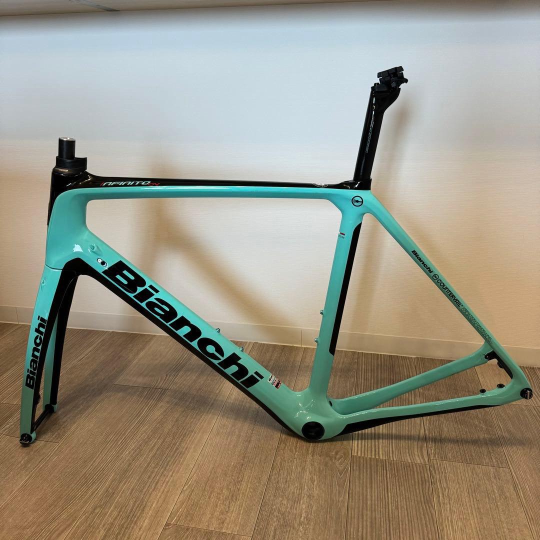 ビアンキ　infinito cv 57 フレームセット　インフィニートcv