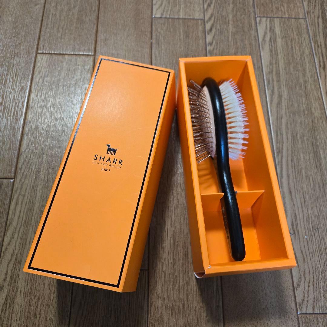 ワケアリB 新品未使用 SHARR ブラシ 黒 オレンジ