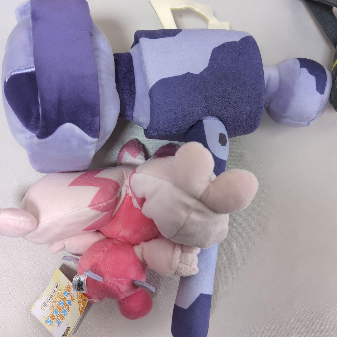 三英貿易デカヌチャン　タカラトミー　黒いレックウザ　ぬいぐるみセット