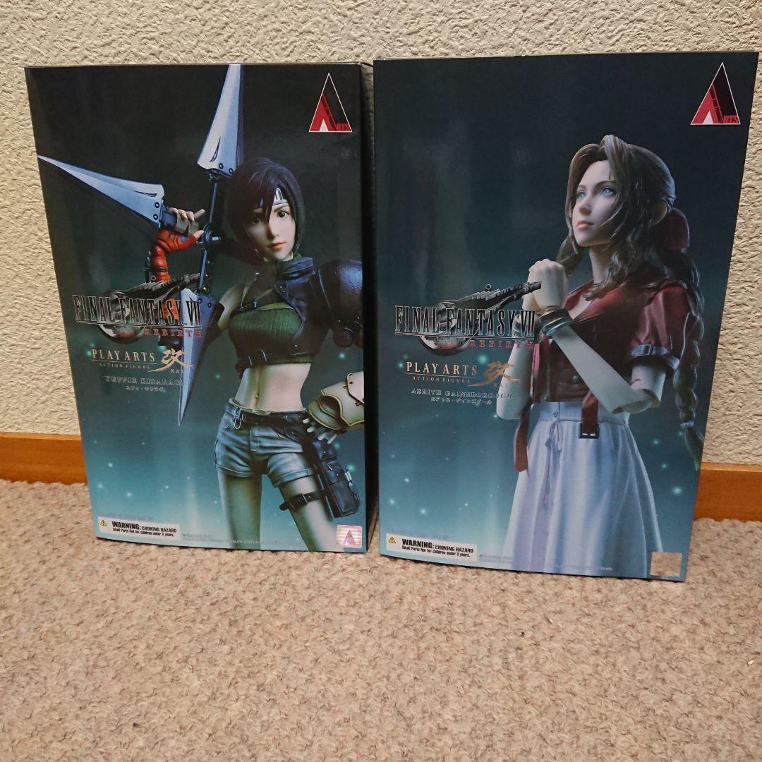 FFVII リバース ユフィ・エアリス フィギュアセット　プレイアーツ改