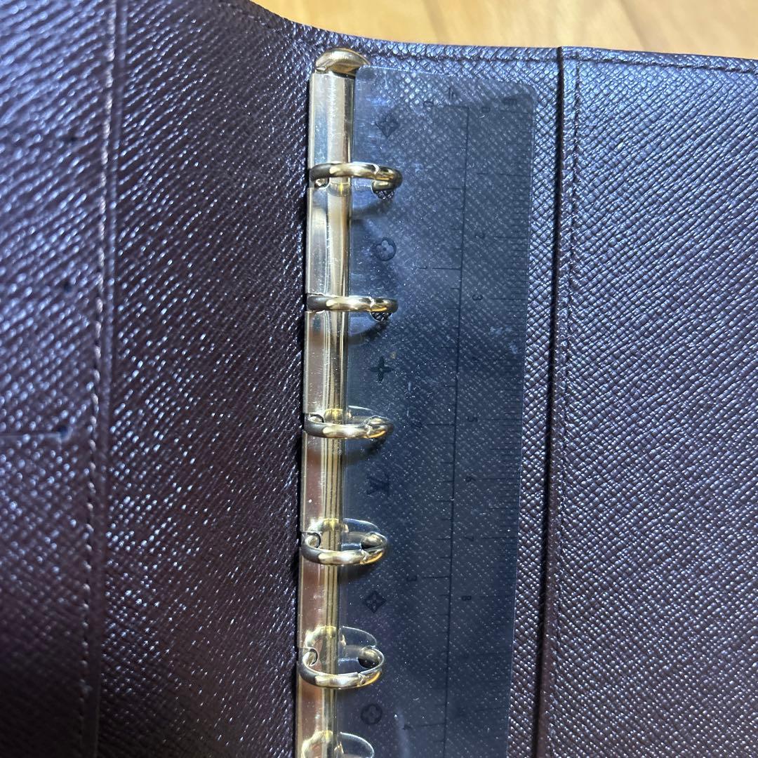 【美品】ルイヴィトン ダミエアジェンダ 手帳カバー