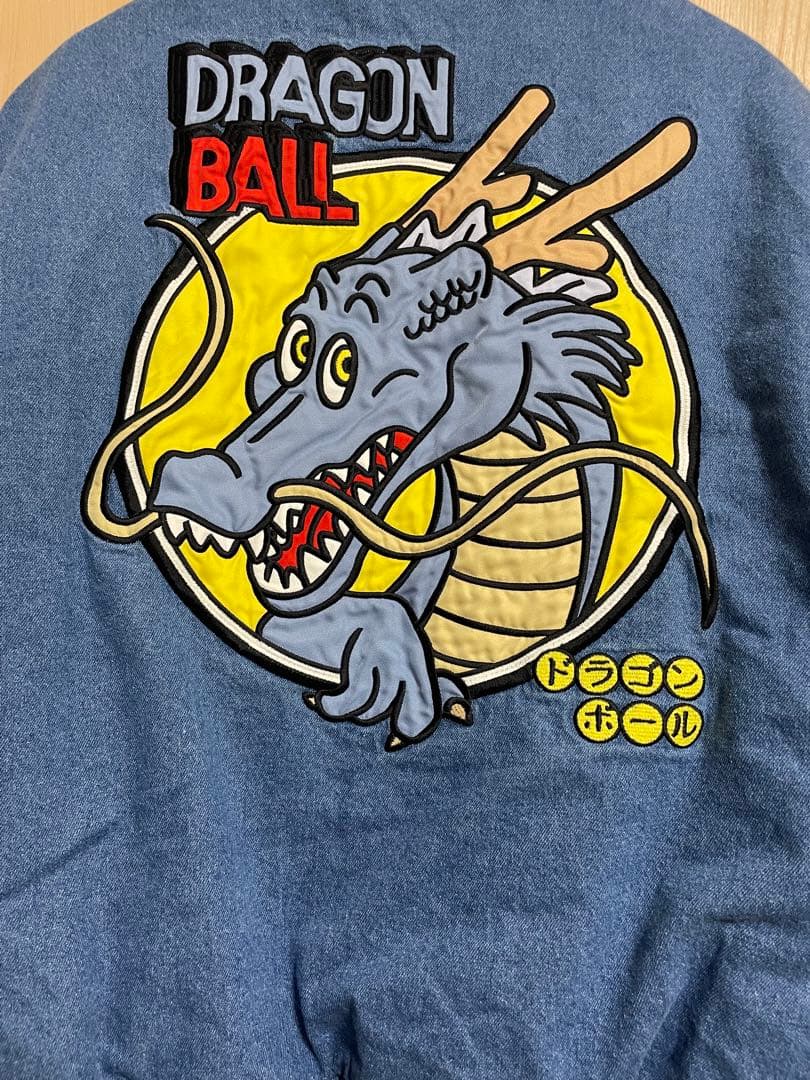 【Lサイズ】BREEZE ドラゴンボールコラボ_デニムボアジャケット