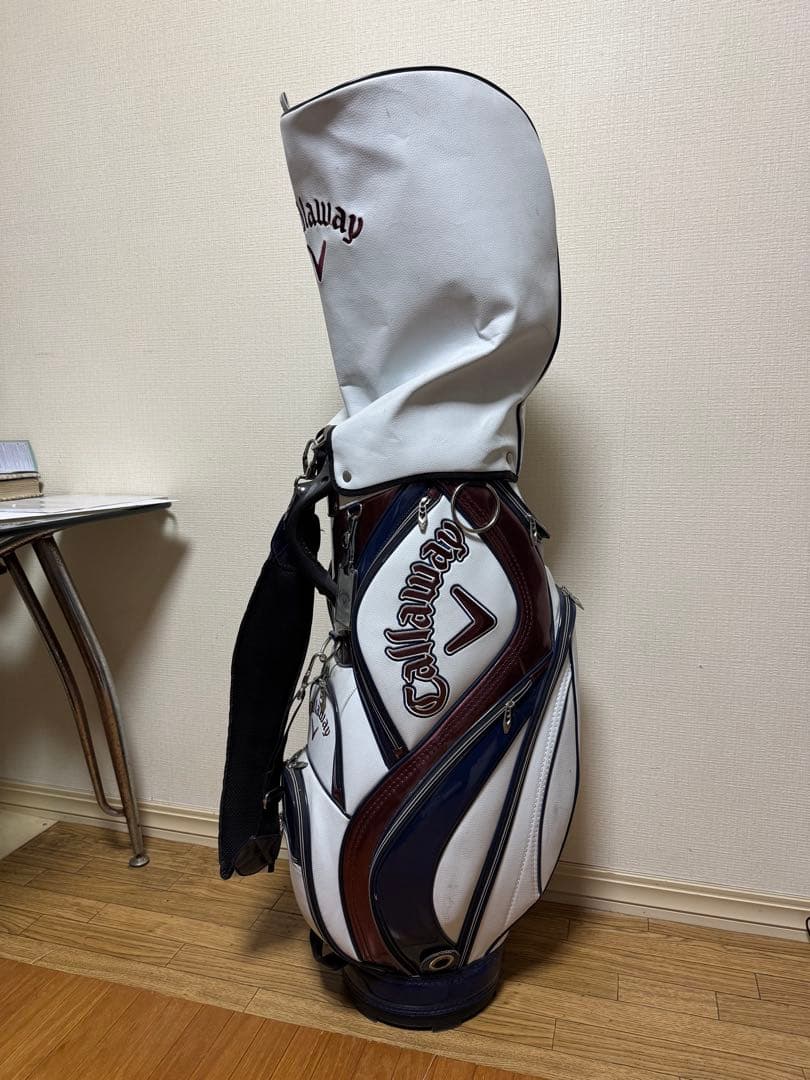 Callaway キャディバッグ ホワイト/ネイビー