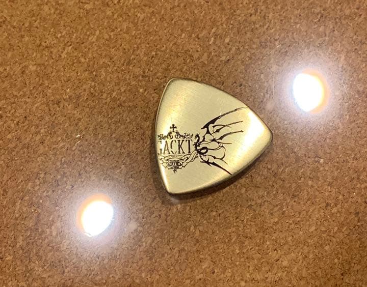 GACKT ピック LIVE使用