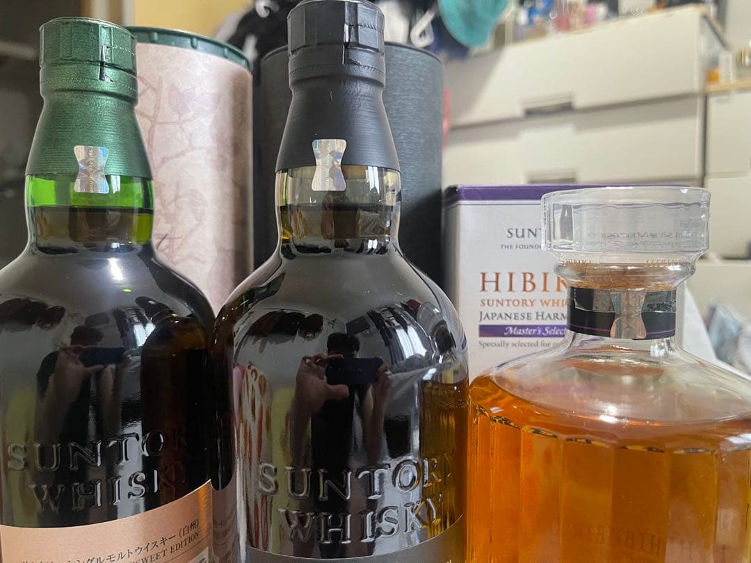 サントリーウイスキー 3本セット 白州 山崎 スモーキーバッチ 響