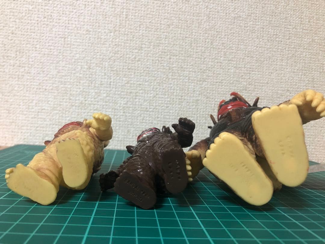 ミクラスタグ付1983バンダイ製ソフビ　ミニソフビミクラス1988 ウルトラ怪獣