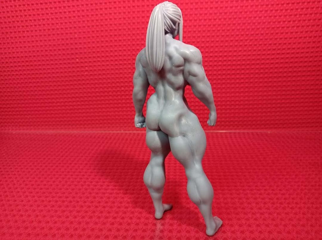 個人作製 完全オリジナル品 フィギュア 女性 マッチョ ボディビル