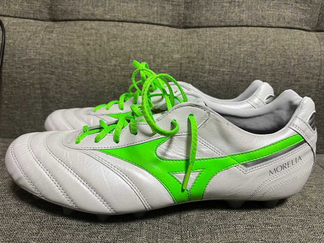 Mizuno Morelia ホワイト/グリーン 日本製