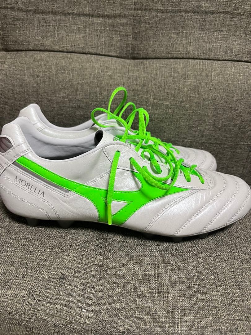 Mizuno Morelia ホワイト/グリーン 日本製