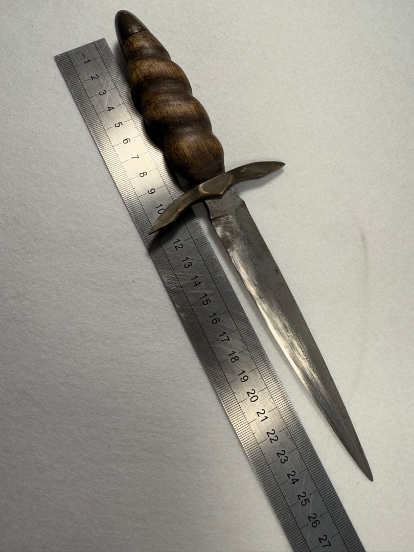 刀劍 刃物 柳刃包丁和包丁ナイフ 調理器具 中古品 幅さ26cm 重さ143g