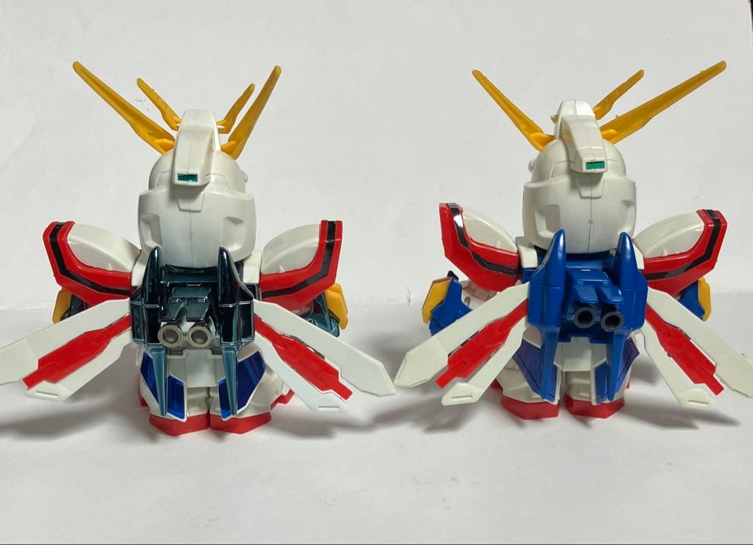 元祖SDガンダム　Gガンダム　メッキ版　通常版　11体セット