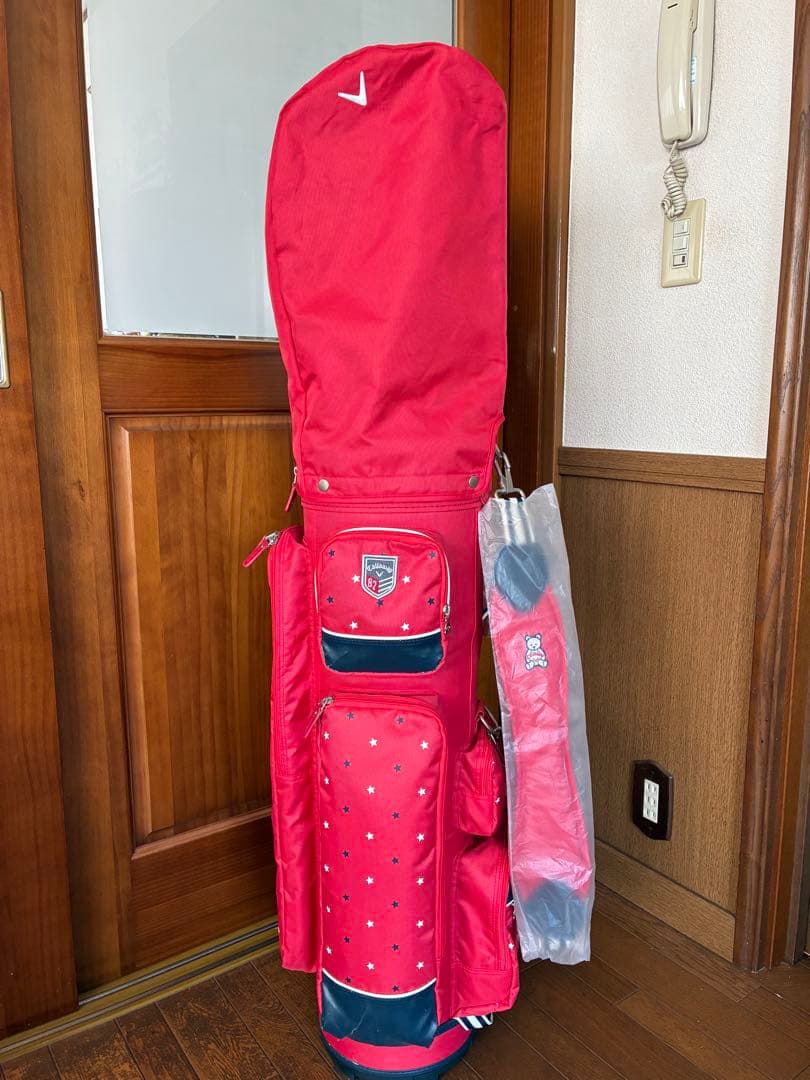 ベアタグ付！Callaway ゴルフバッグ 長期保管品