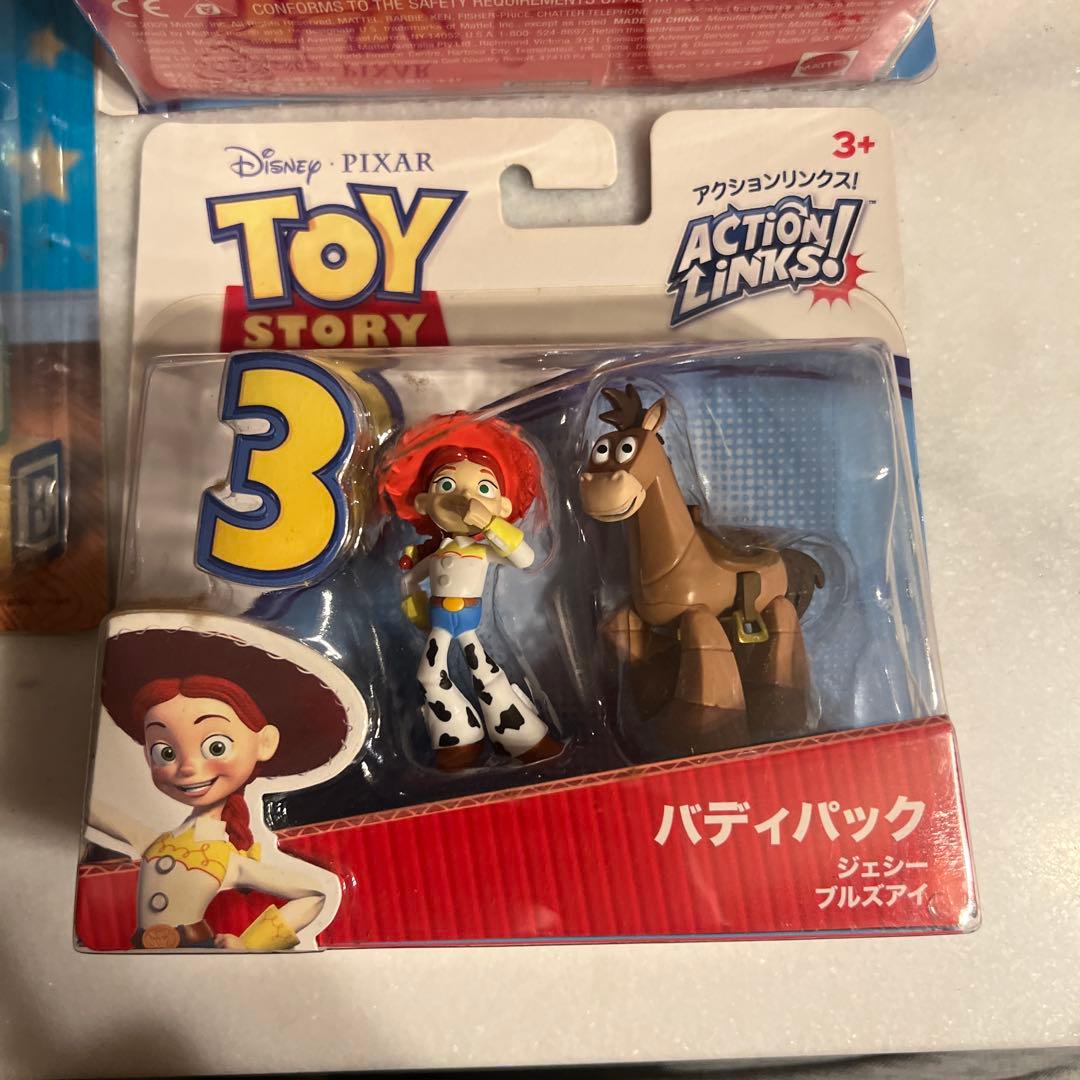 トイ・ストーリー3 フィギュアセット ジェシー ウッディ エイリアン ブルズアイ