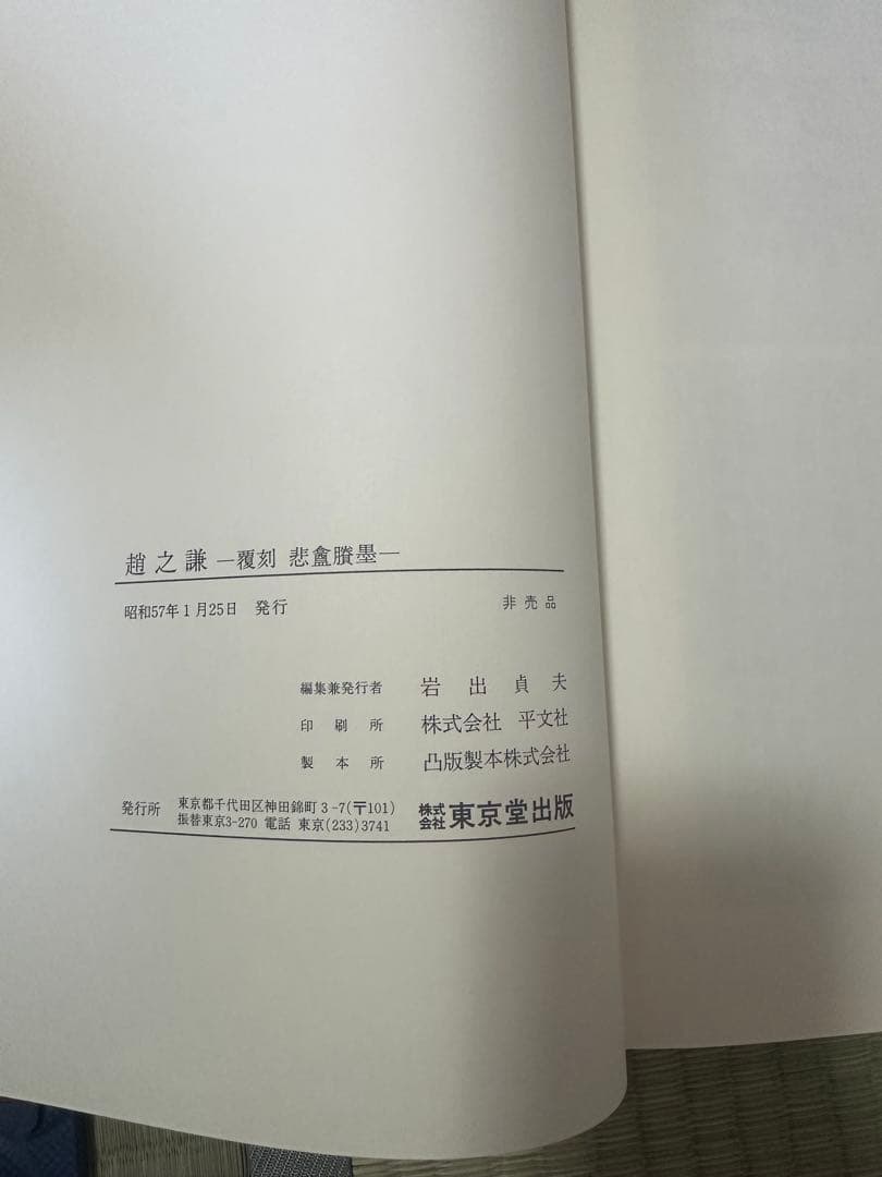 趙之謙　中国　骨董品　古美術品　掛け軸　書　出版物　巨大本　清朝　古書