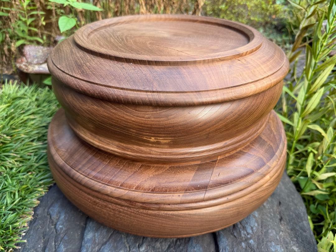 京都で見つけた素敵な漆器　円形木製ボウル