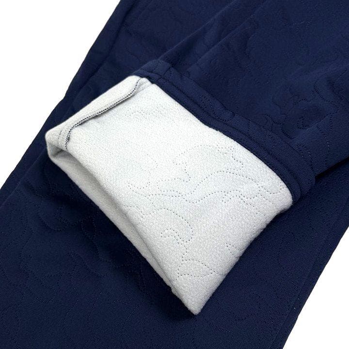 新品 フィラ ゴルフ 上下セット 高周波キルト ３層ボンディング カモ柄 M