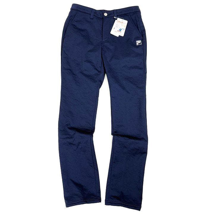 新品 フィラ ゴルフ 上下セット 高周波キルト ３層ボンディング カモ柄 M